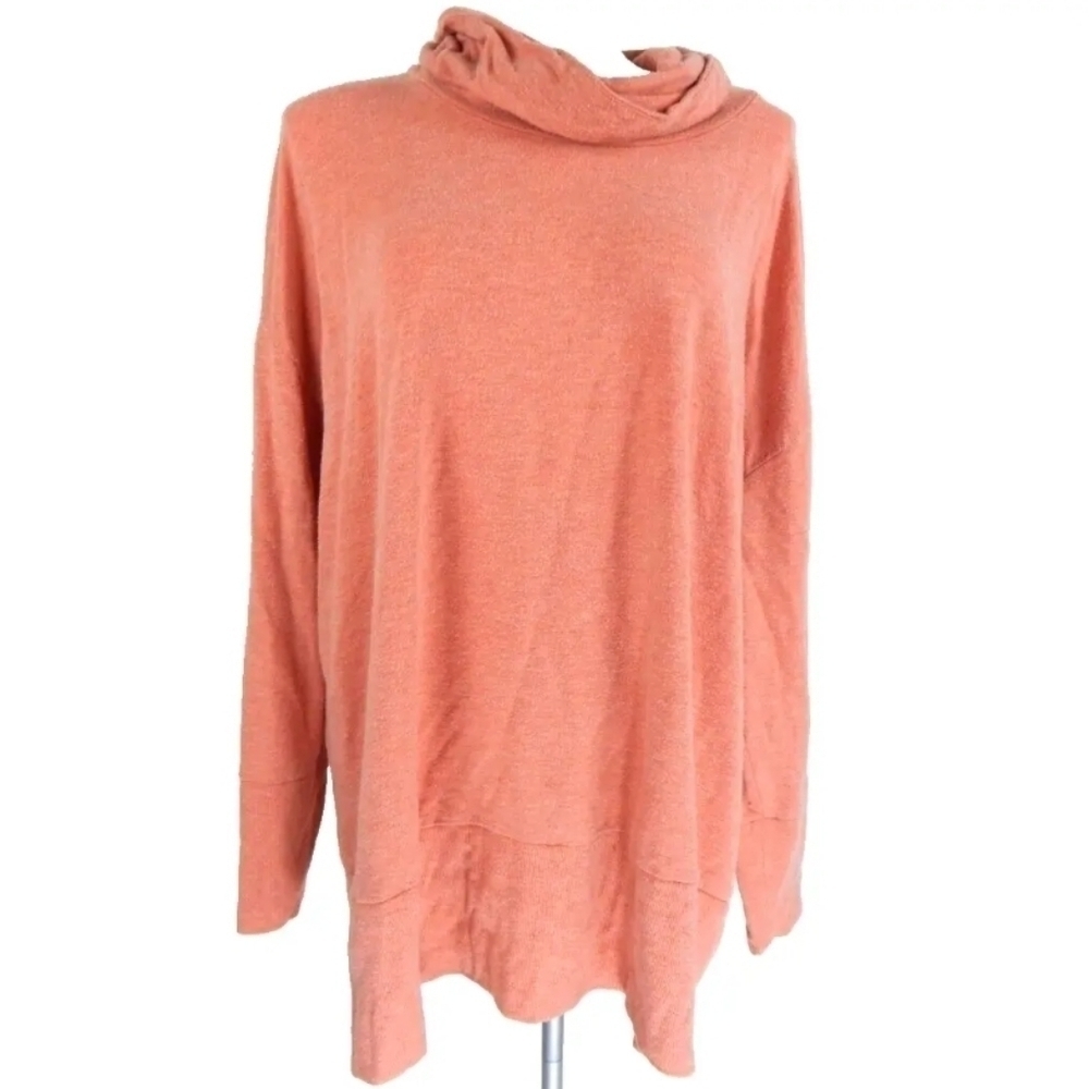 Garnet Hill Cowl Neck Tunic Top